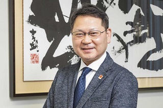 ひとめぐり書家 石川青邱さんの写真