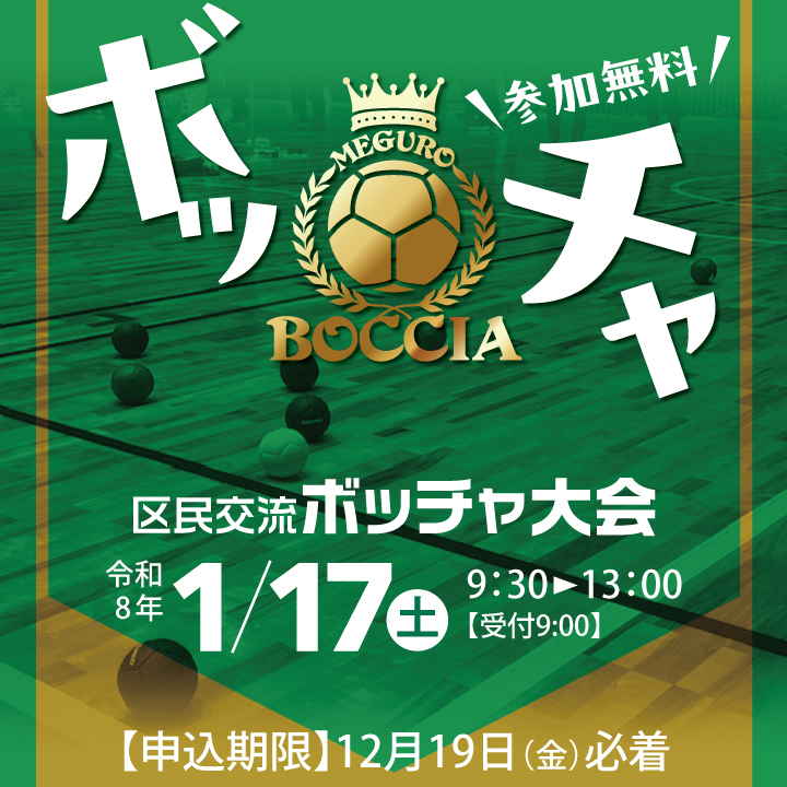 ボッチャ大会バナー