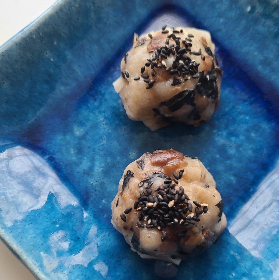 黒豆バターもち