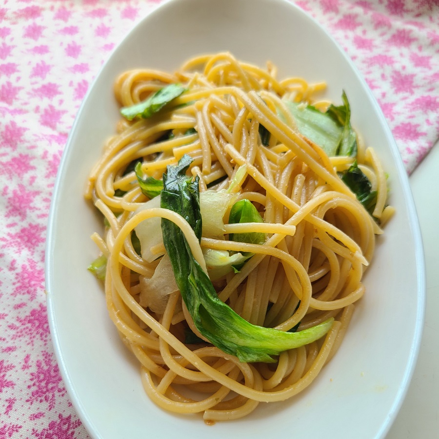 みそ汁deパスタ