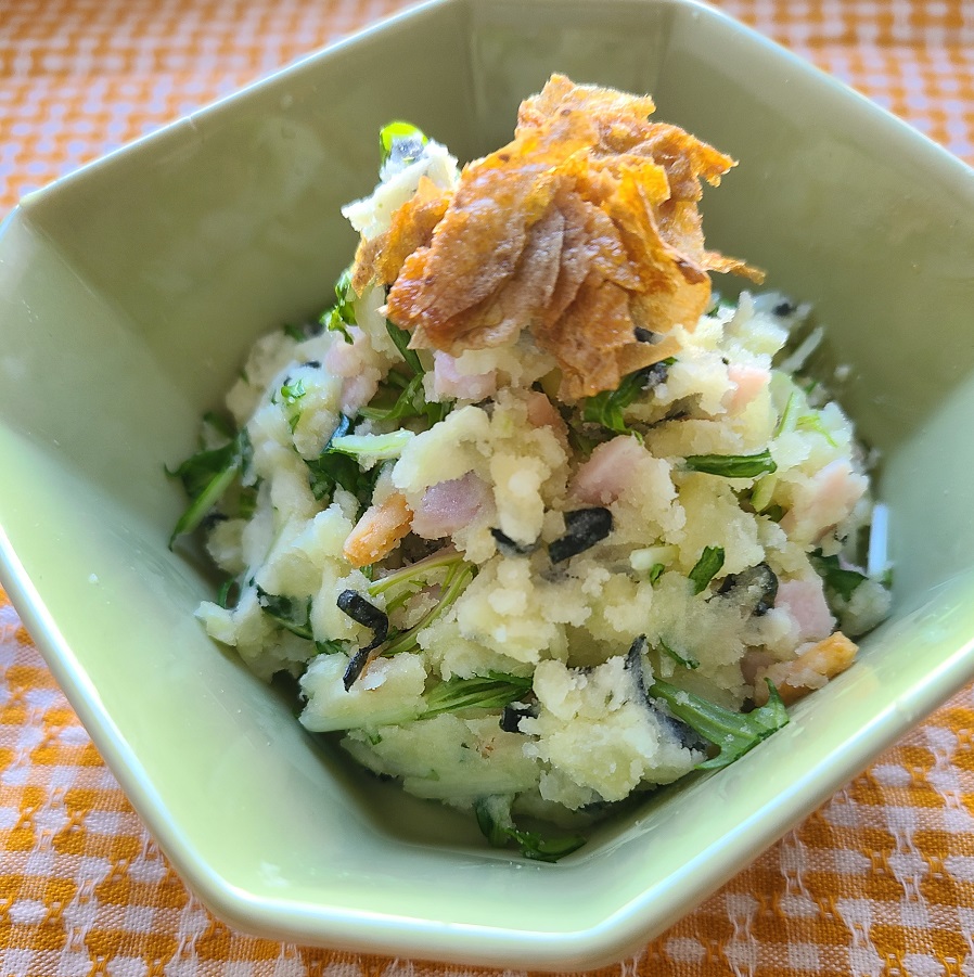 お茶漬けポテトサラダ