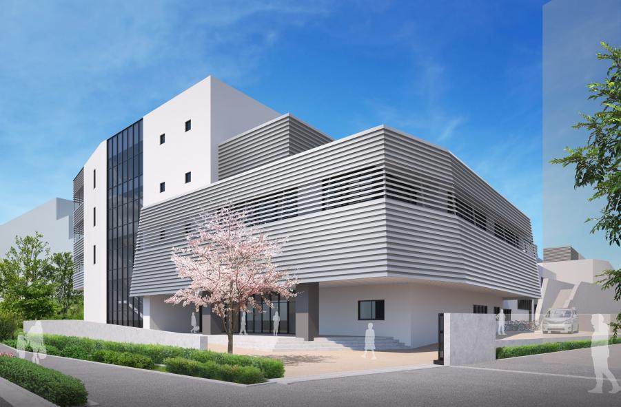 西中学校新校舎素案パース2