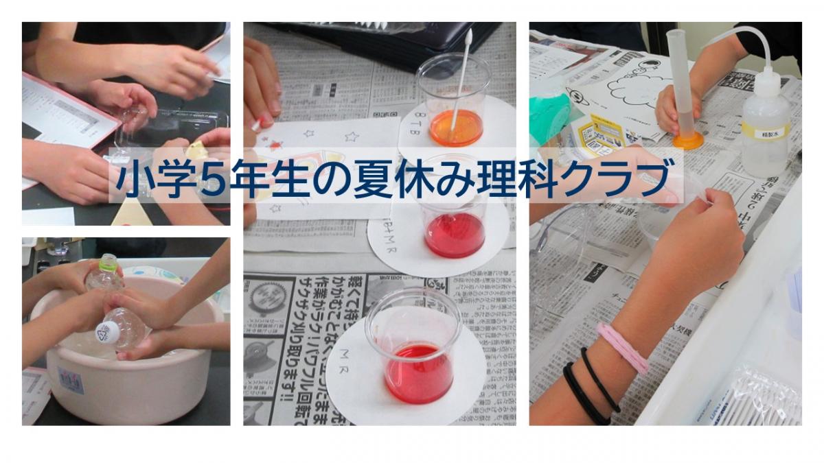 理科クラブ（前期）