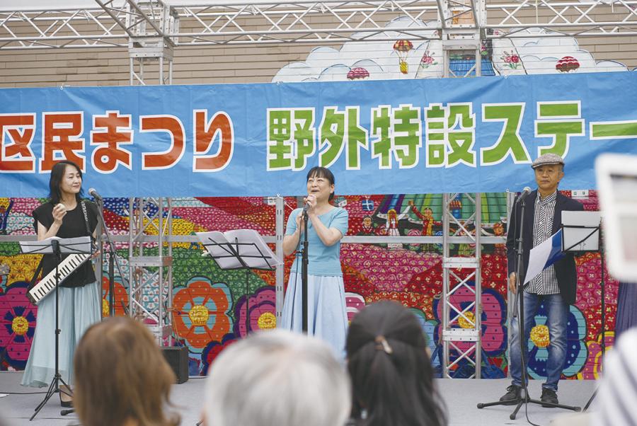 野外ステージ