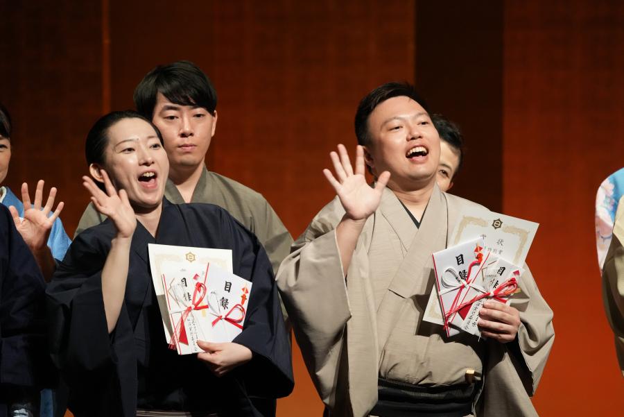 表彰式の様子