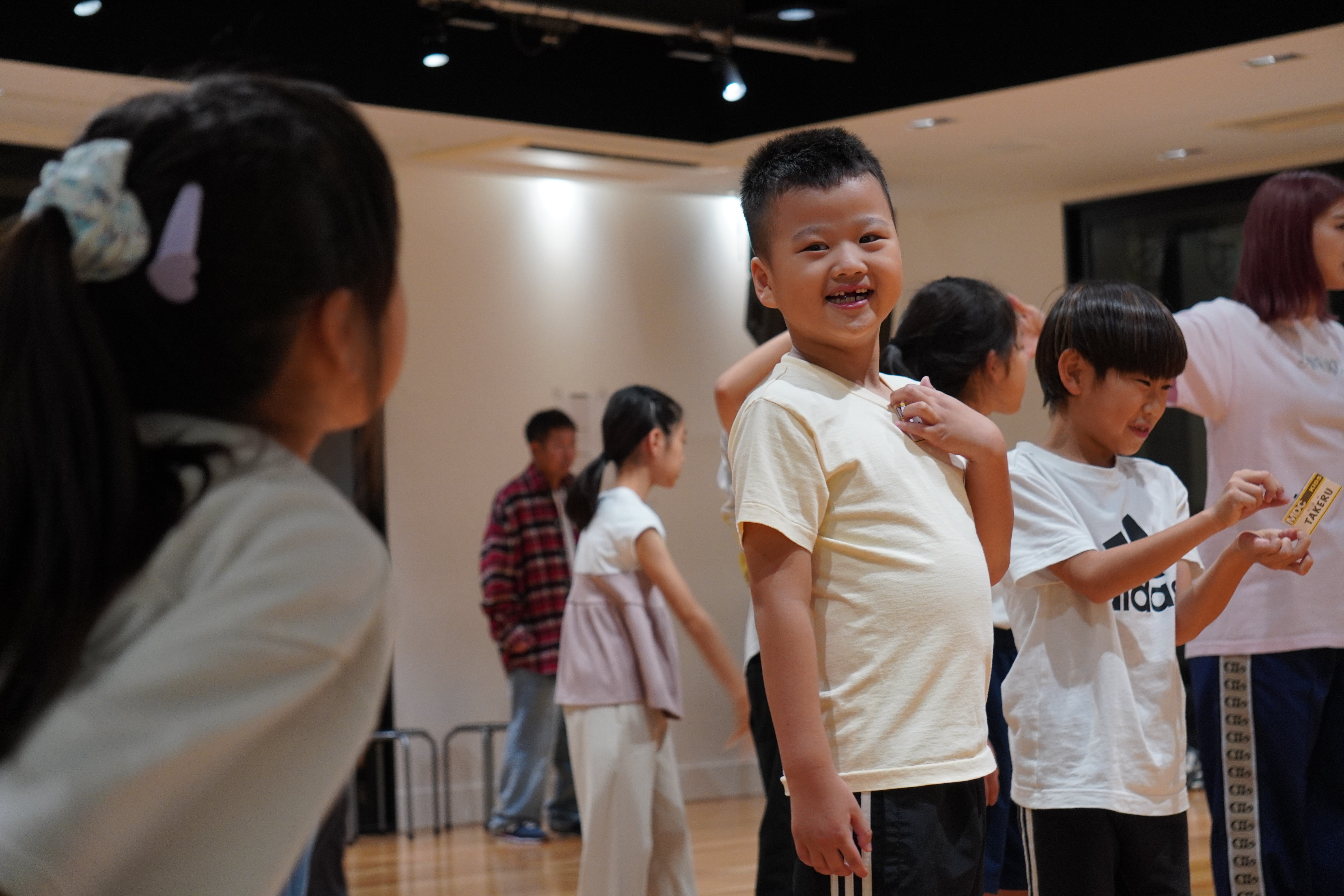 KIDSクラスの練習の様子2
