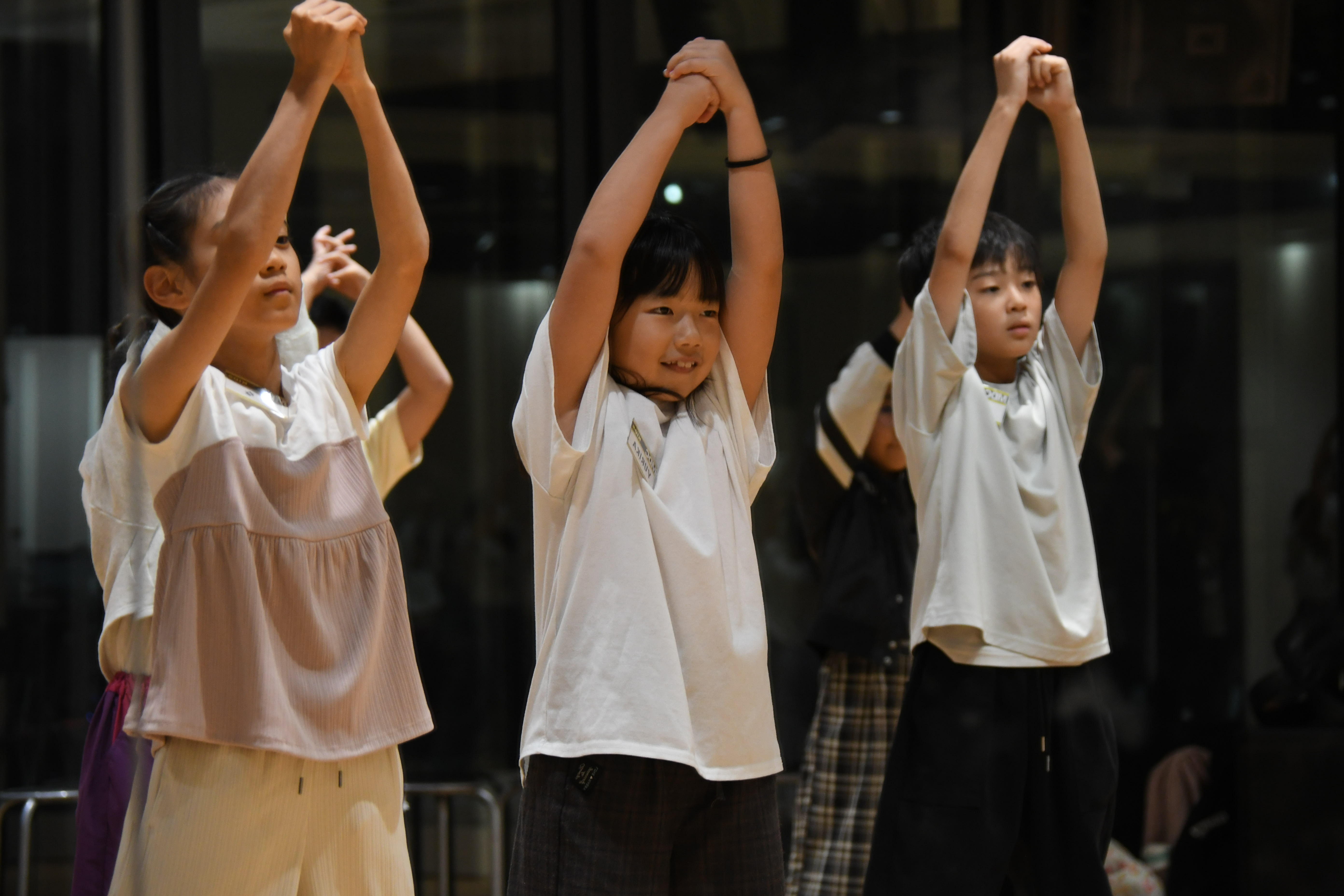 KIDSクラスの練習の様子4
