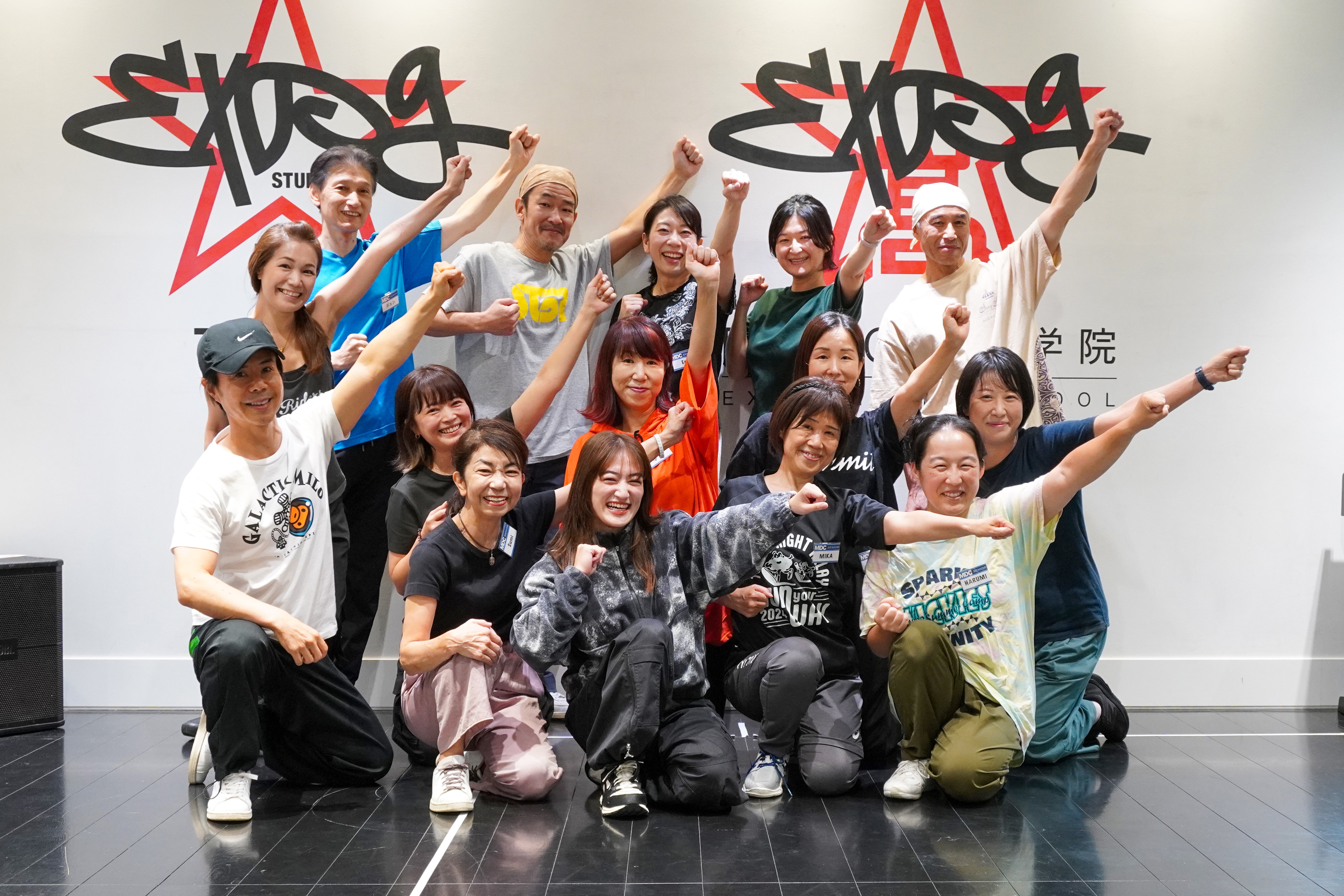 SENIORクラスの集合写真