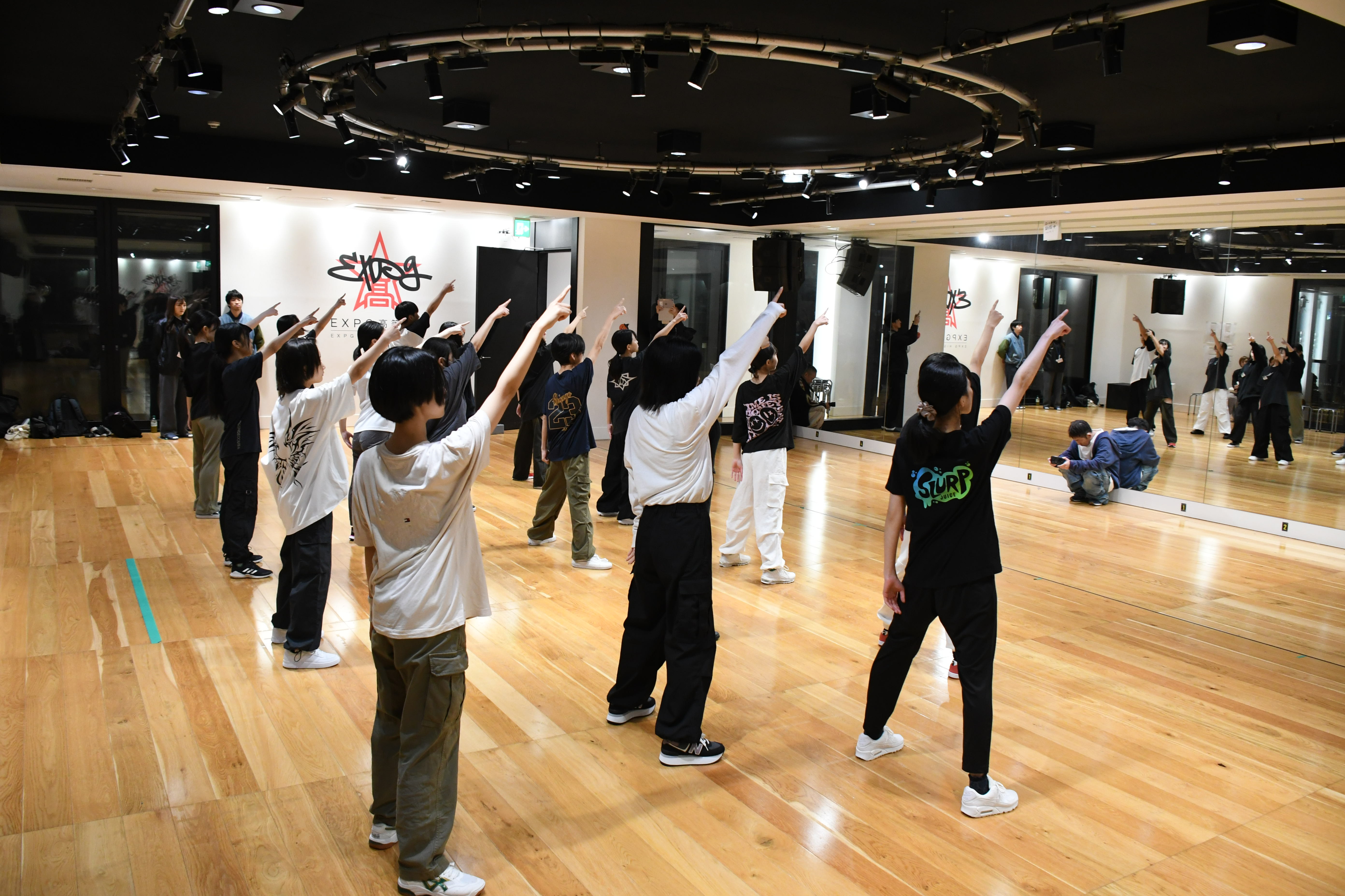 YOUNGクラスの練習の様子7