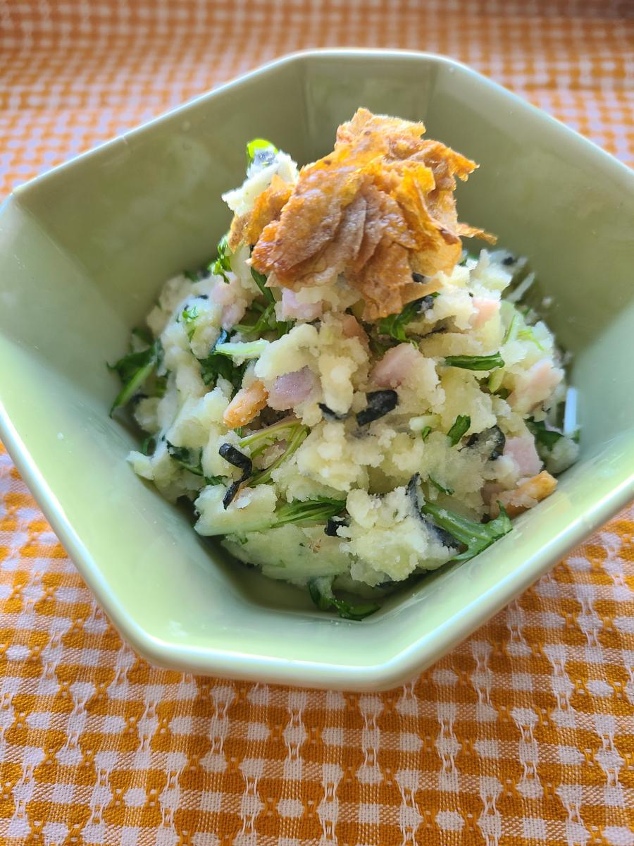 お茶漬けポテトサラダ