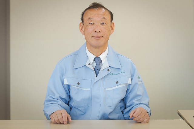 ゼネラルボンド株式会社代表取締役会長後藤さんの写真