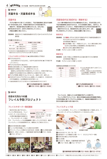 めぐろ区報令和7年5月1日号4面