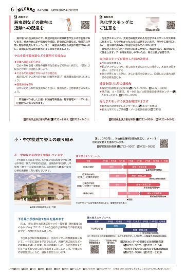 めぐろ区報令和7年5月1日号6面