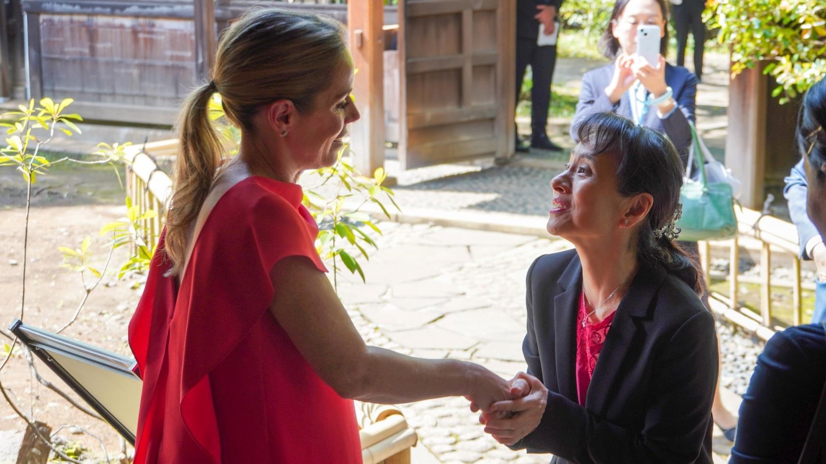 大統領夫人と総理大臣夫人