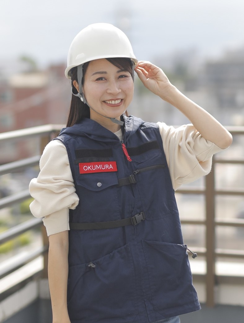 奥村奈津美氏の写真
