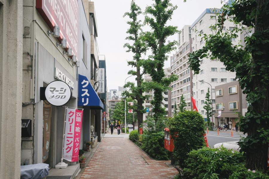 商店街の様子