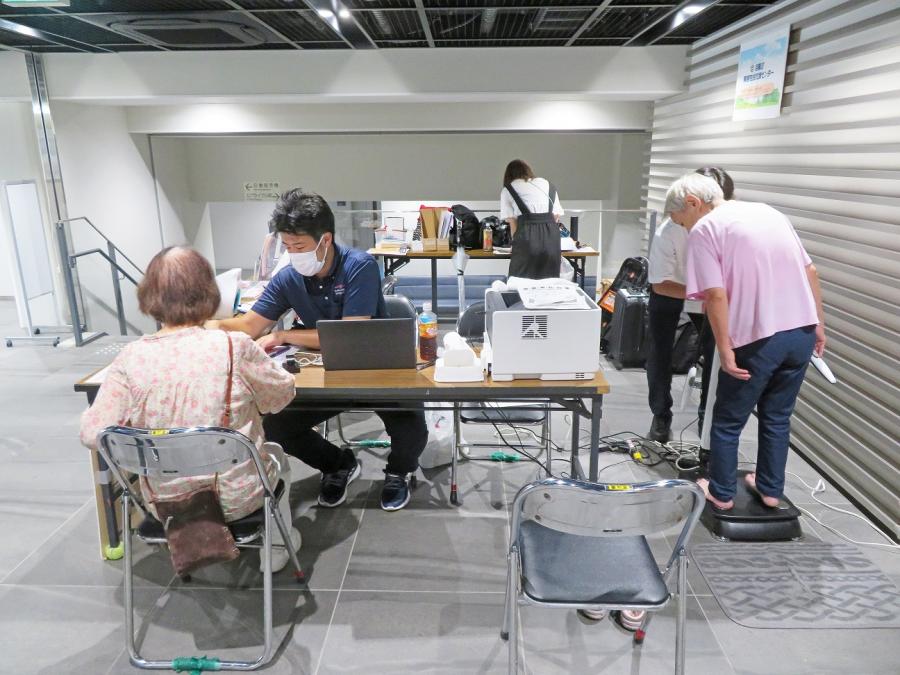 測定会の様子