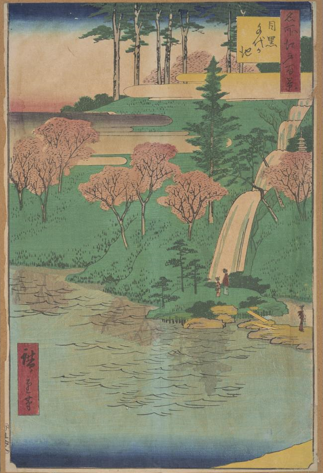 名所江戸百景　千代が池
