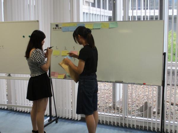 第1回プレ子ども・若者会議（検討の様子）