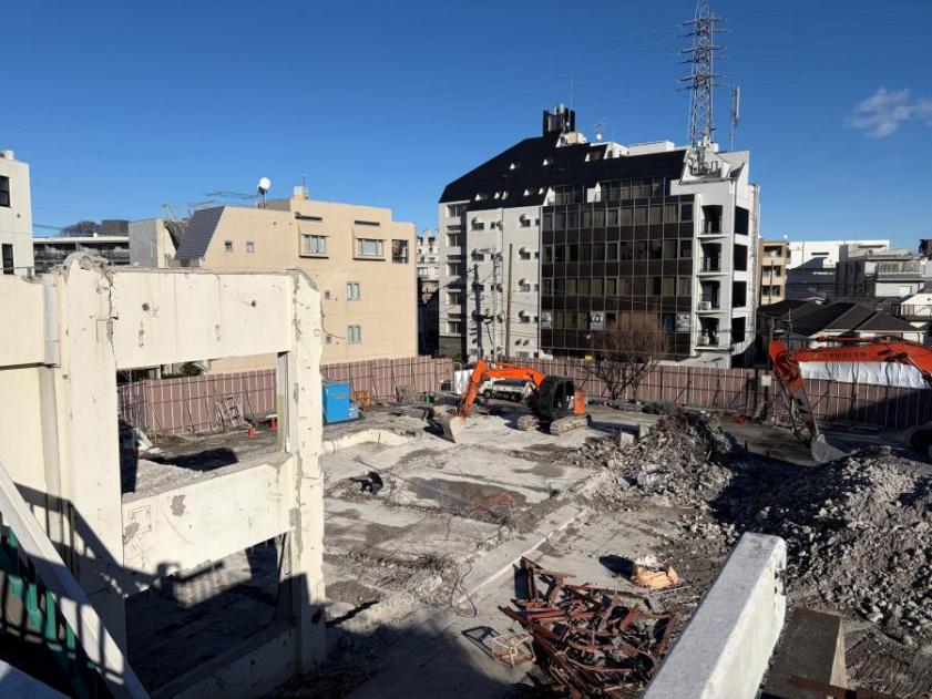 西中建て替えの様子（R7.12）その2