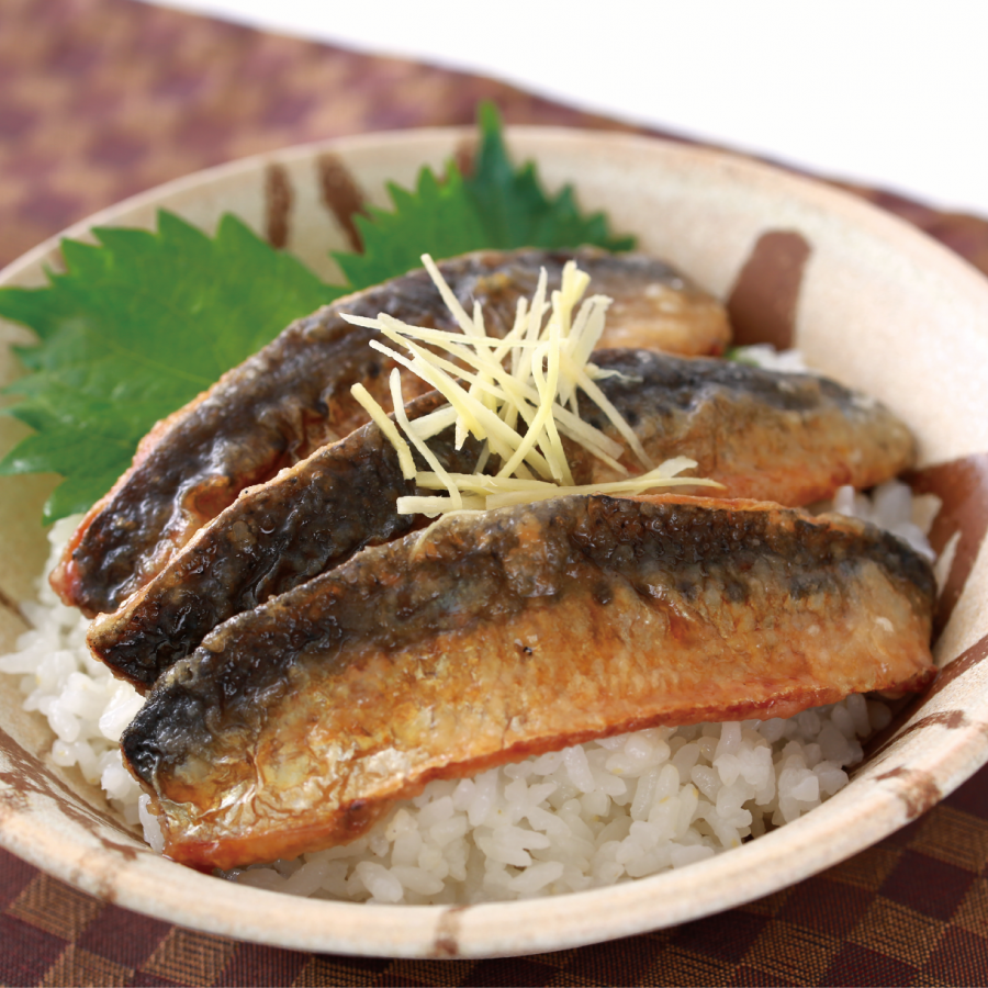 いわしの蒲焼き丼の写真