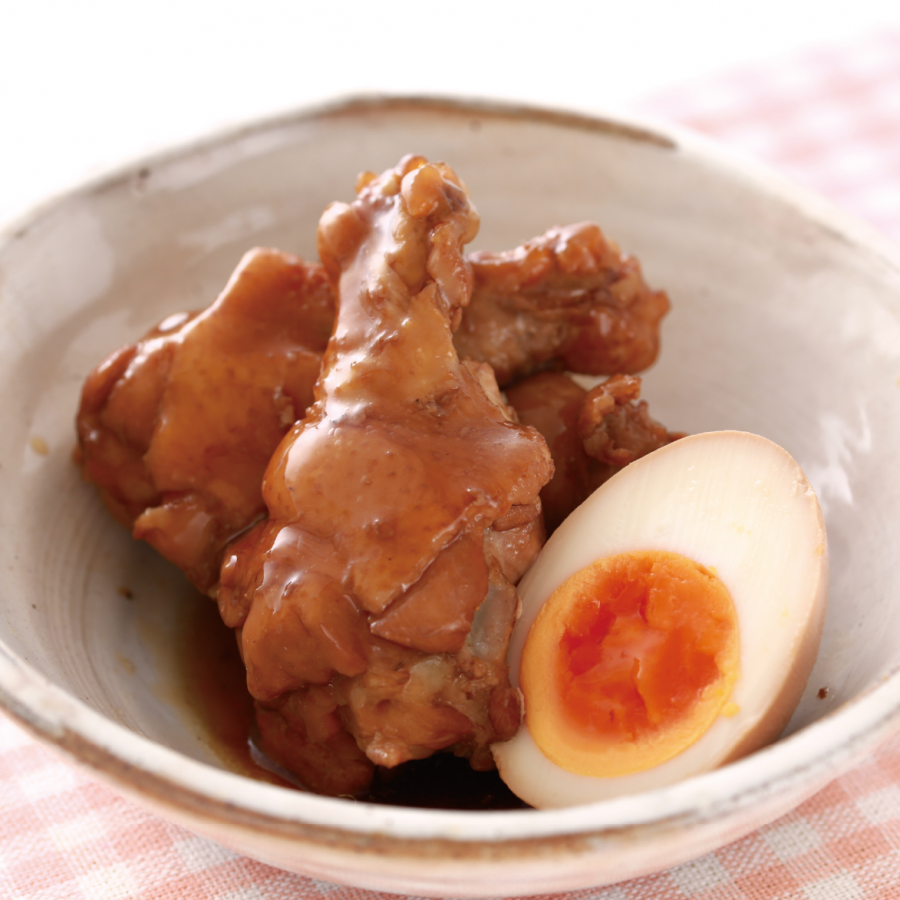 鶏ウイング醤油煮の写真