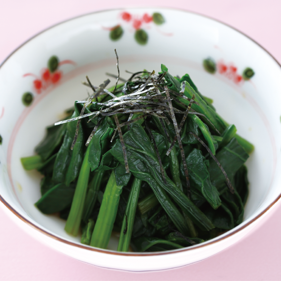 ほうれん草の海苔和え