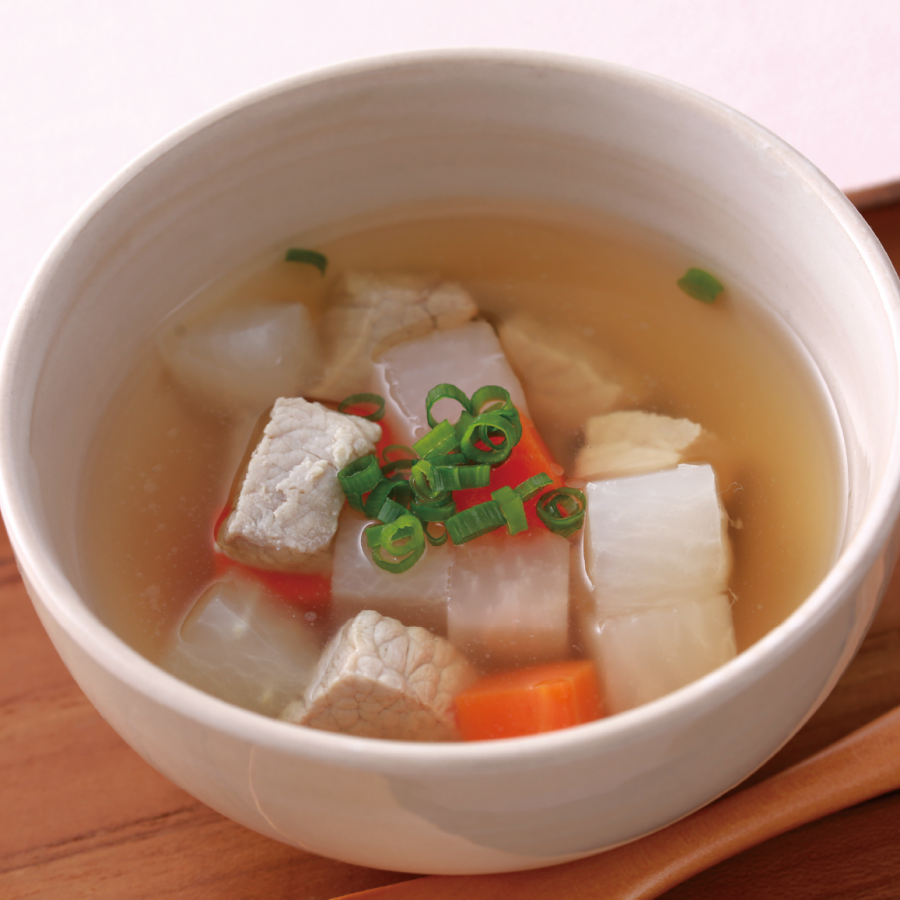 大根スープの写真