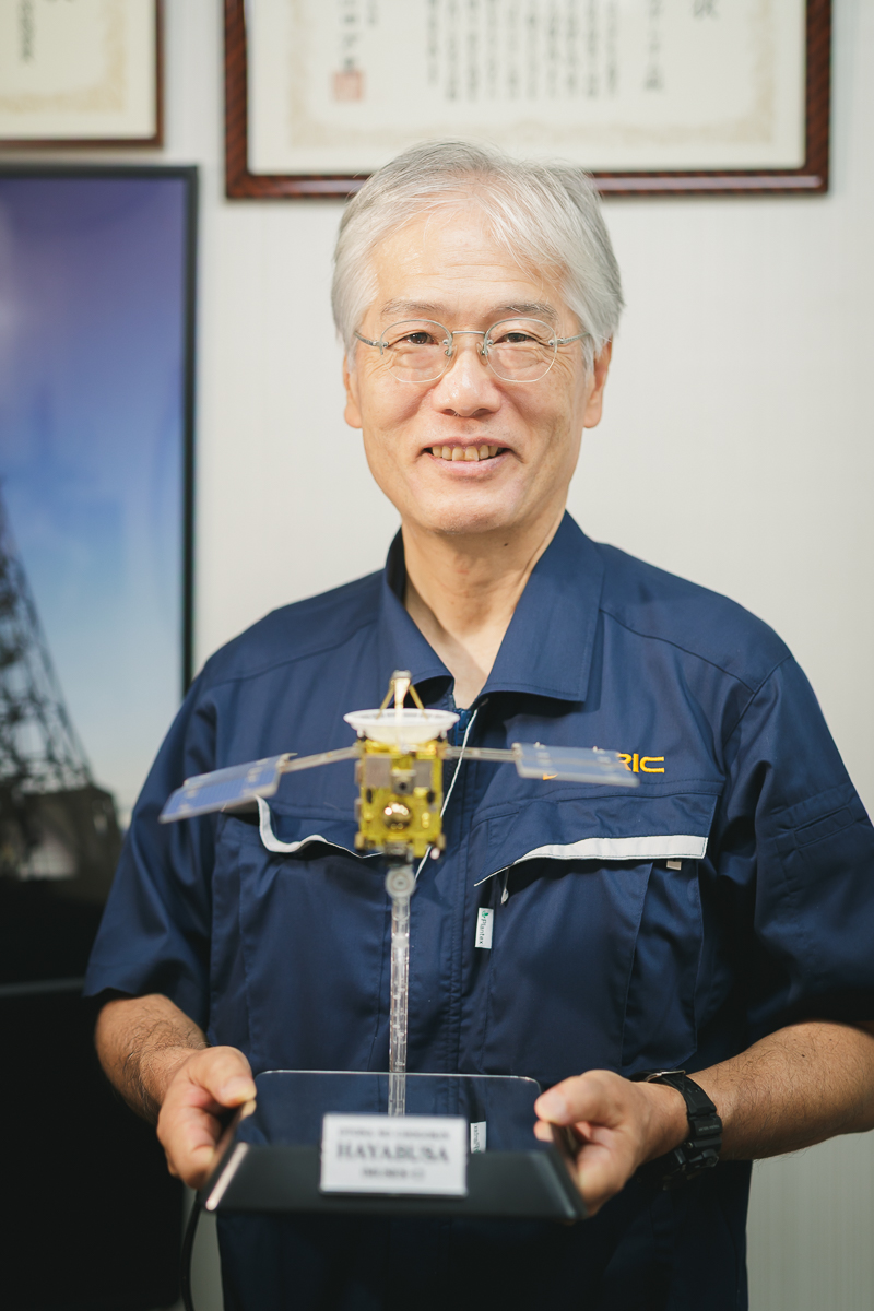 代表取締役　川邑　正広氏の写真