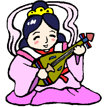 弁財天のイラスト