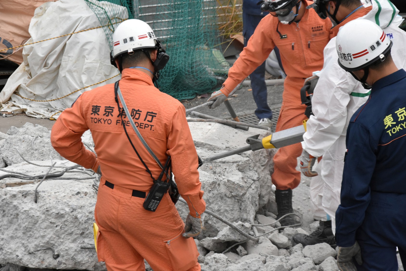 コンクリート等除去の様子4