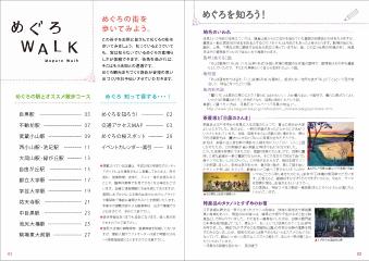 めぐろWALK（目次）