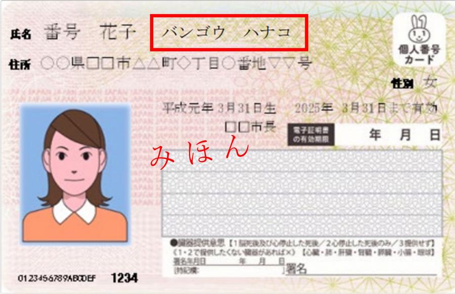 カード表面