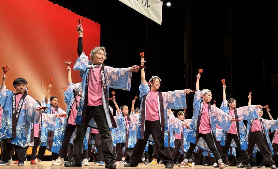 過去に実施したよさこいを踊る写真