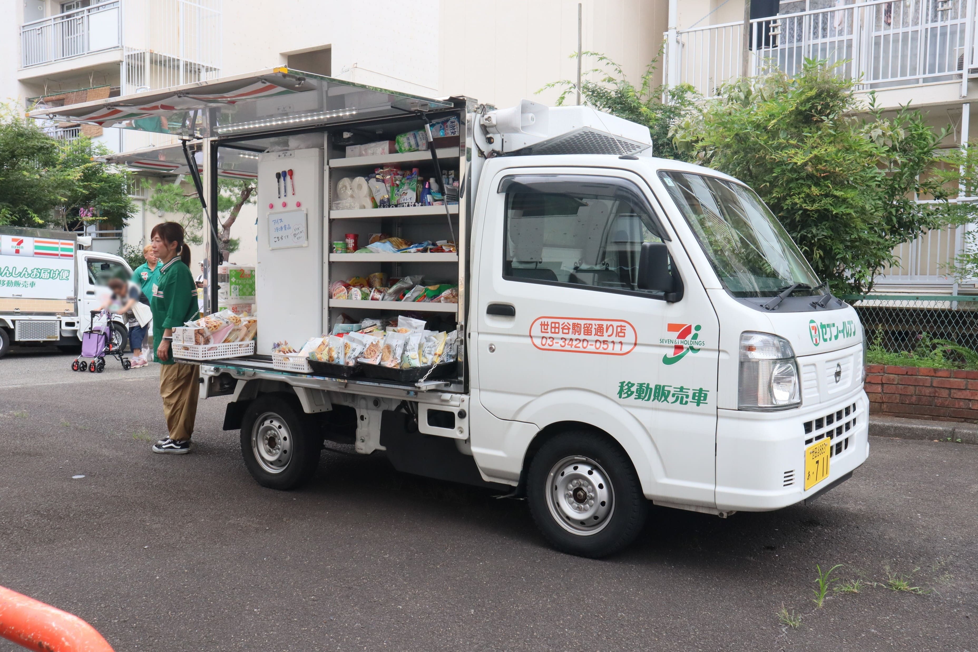 移動販売車両の外観
