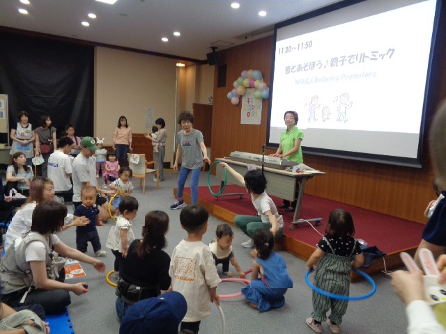 親子でリトミック
