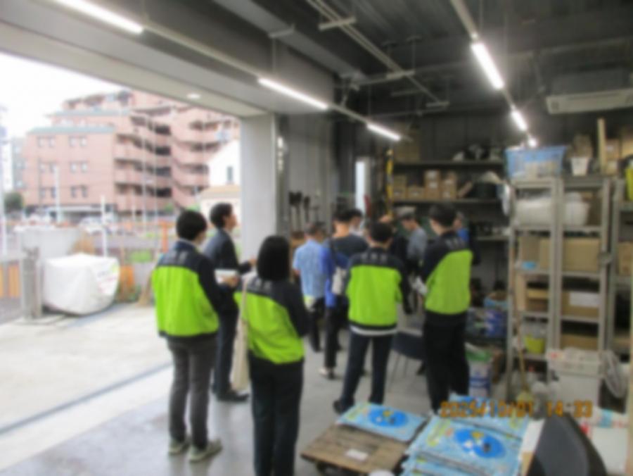 判定訓練中の様子