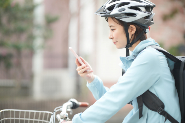 ながらスマホ