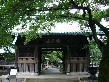 祐天寺仁王門の写真