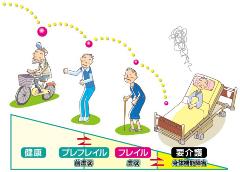 フレイルのイラスト