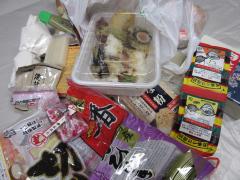 直接廃棄された食品の画像