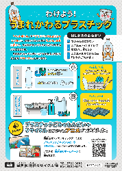 プラスチック削減リーフレット（小学校低学年向け）の中身