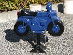 バイクのスプリング遊具の写真