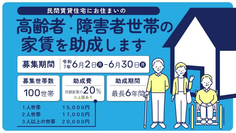 高齢者世帯等居住継続家賃助成