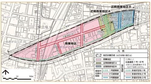 計画図の地図