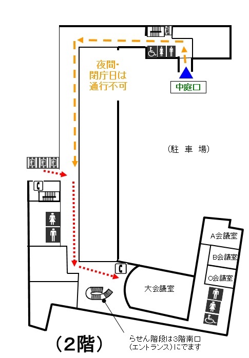 2階配置図