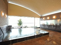 施設の大浴場の写真