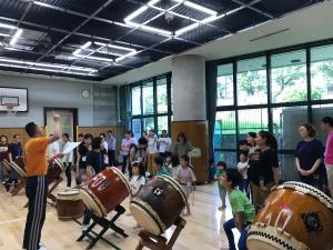 盆踊り太鼓ワークショップ