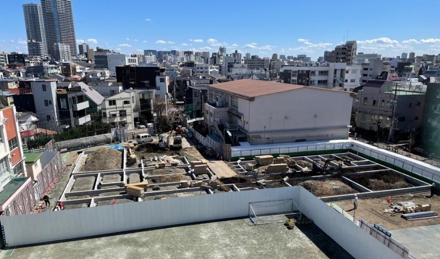 3月進捗状況（向原,引きの写真）